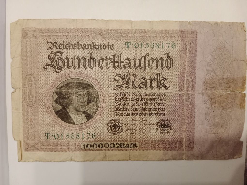Banknot 10000 Marków rok 1923