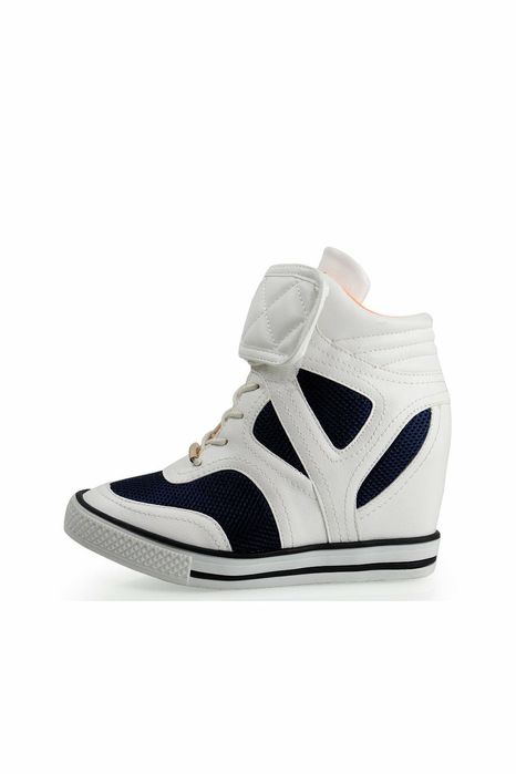 Platformowe Białe Tenisówki Buty Na Platformie Nowe roz. 37