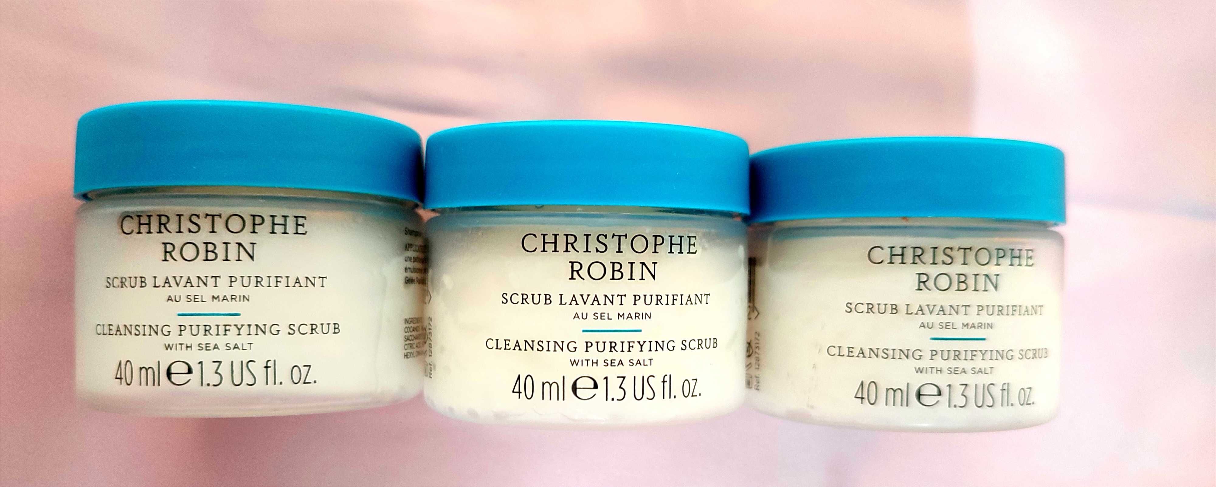 Скраб для кожи головы и волос Christophe Robin Cleansing scrub