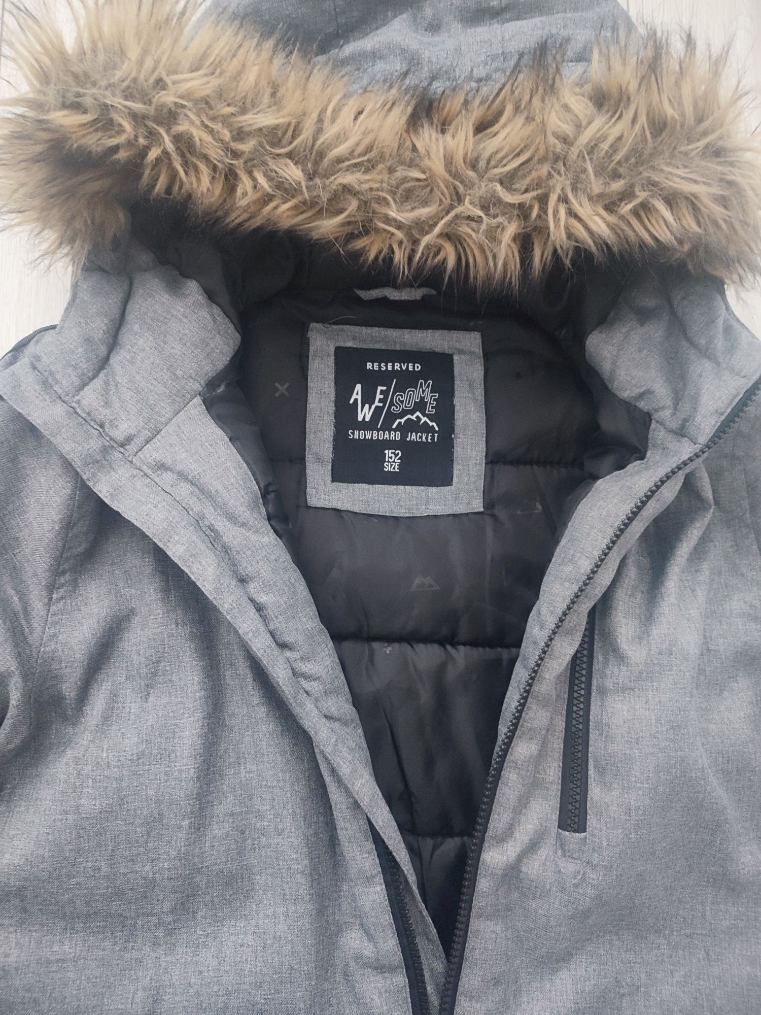 Kurtka parka zimowa chłopięca Reserved r.152