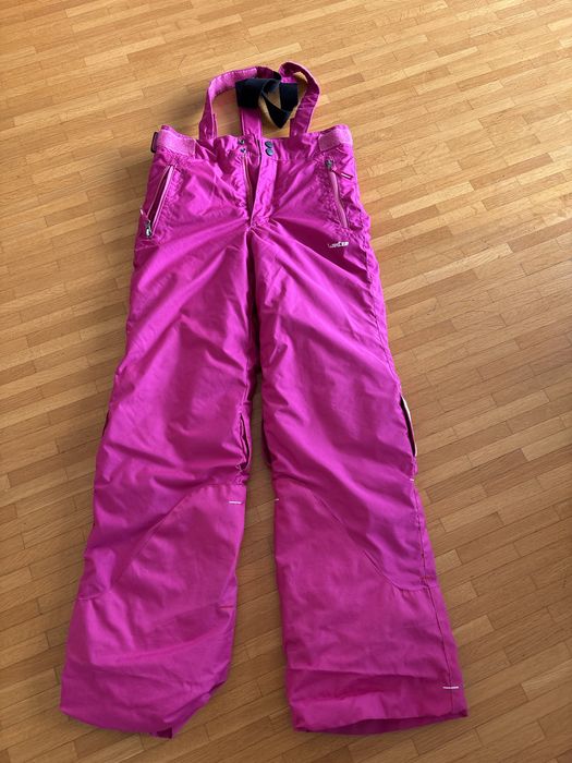 Spodnie narciarskie dzieciece 133-142 dla dziewczynki