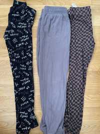 Legginsy spodnie 140/146