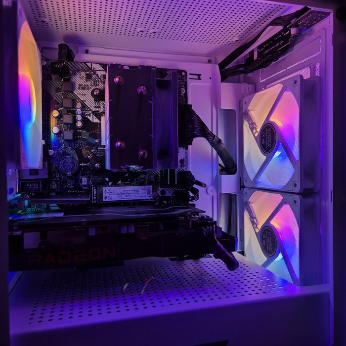 Komputer RX6600XT/RTX3060ti/R5 5500/16GB ram/Gamingowy Okazja gwarancj