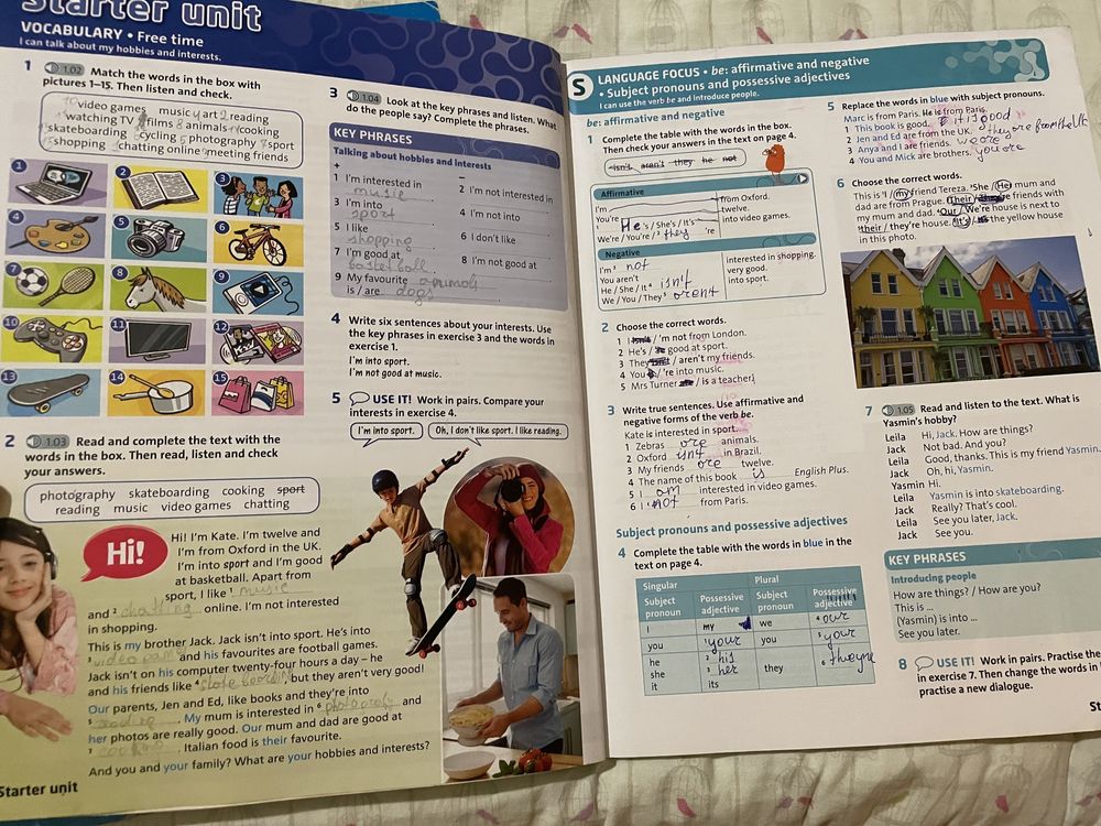 English Plus 2nd Edition Level 1: Student's Book & Workbook 2020