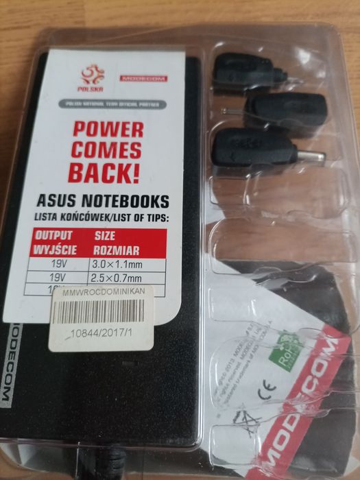Zasilacz do laptopa Asus