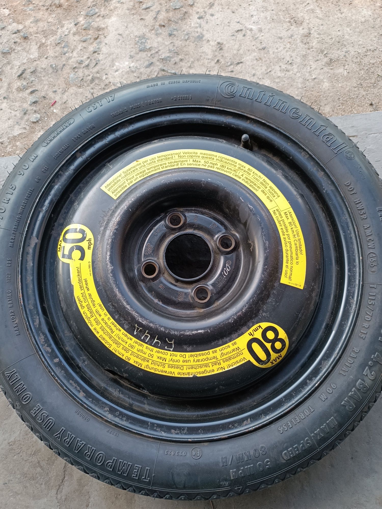 Докатка 4*100 r15