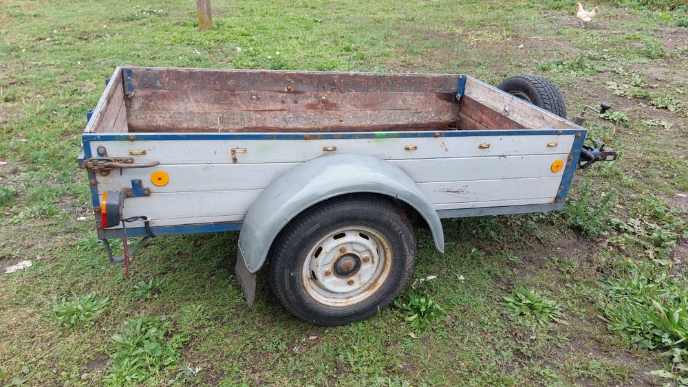 Przyczepka DMC 750KG z dokumentami