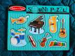 Puzzle dźwiękowe instrumenty Melissa & Doug