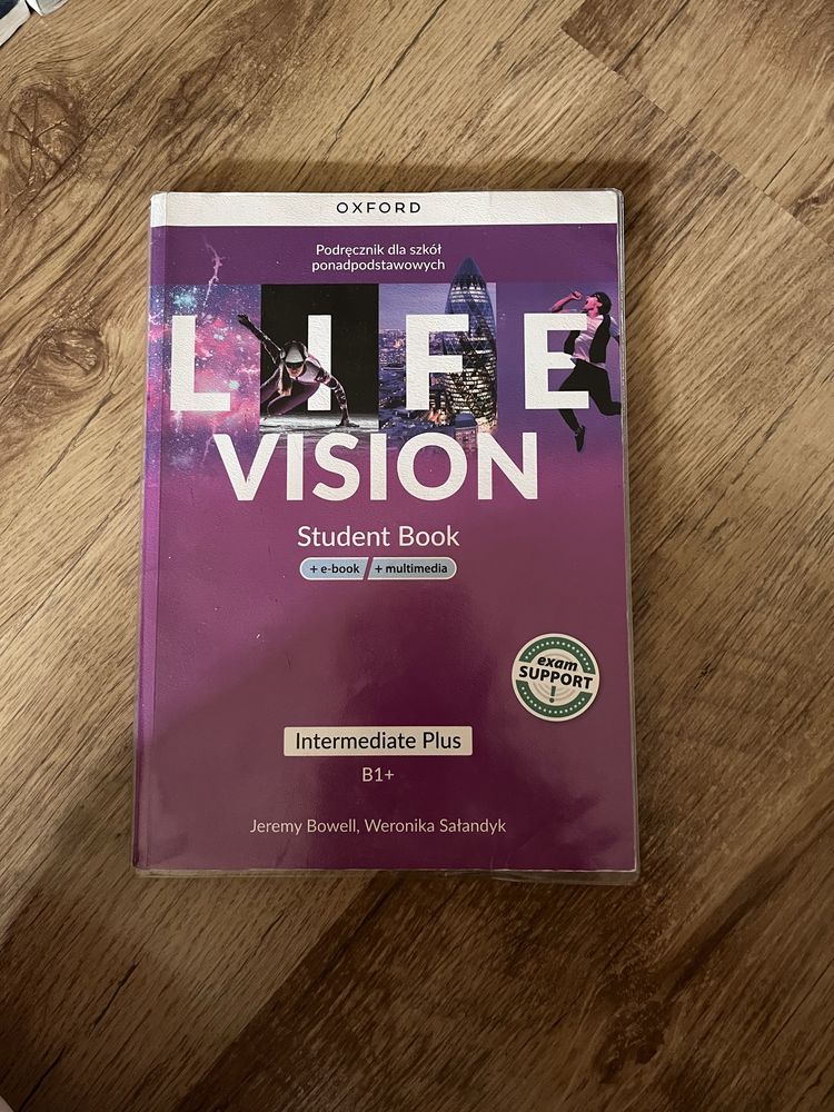 Life vision intermediate plus (B1+)