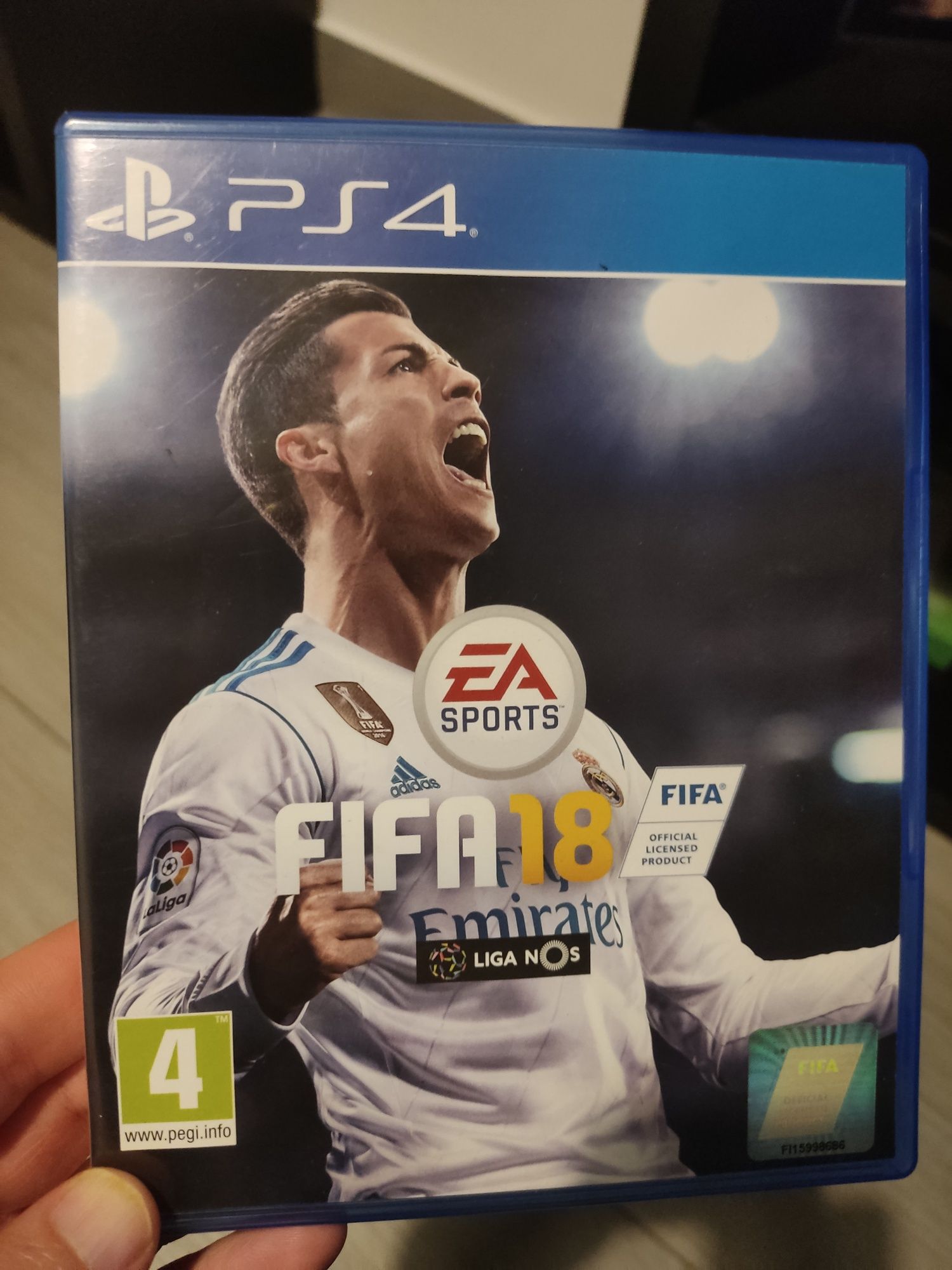 Jogo FIFA 18 PS4