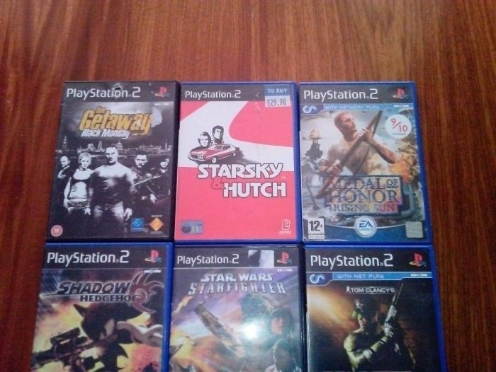 7 Jogos variados Playstation 2 PS2