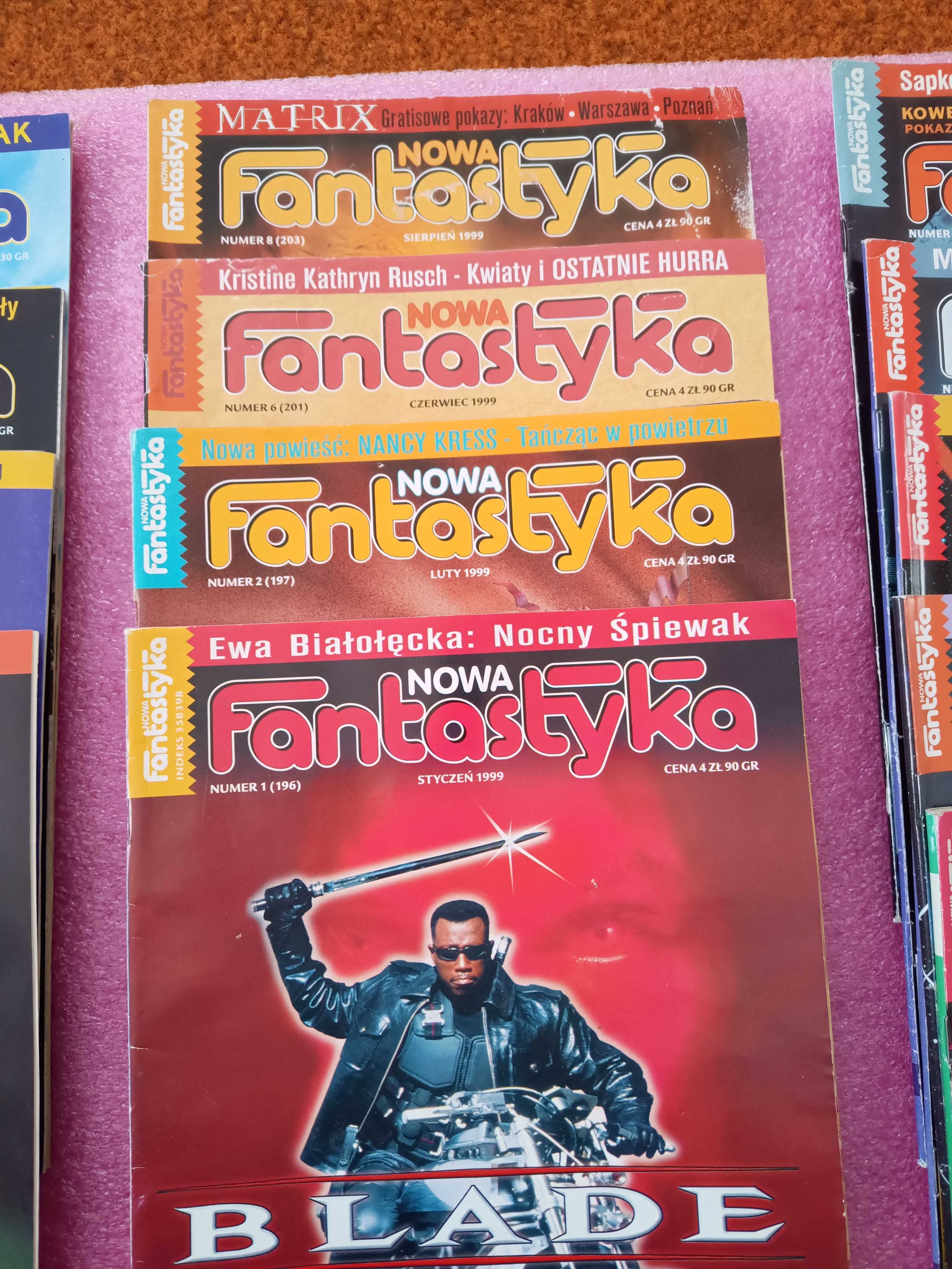 Czasopismo Nowa Fantastyka '98 '99 2000