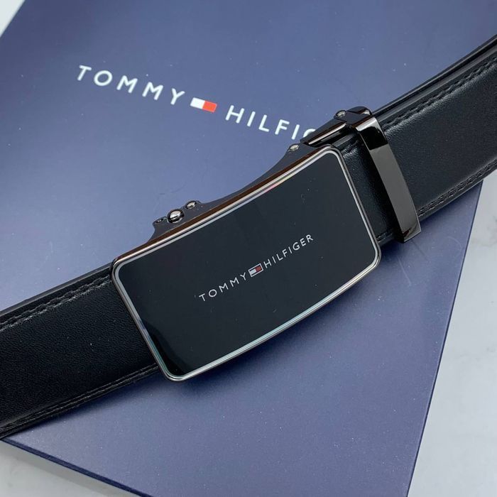 Мужской ремень томми хилфигер чоловічий ремінь томмі пояс придбати