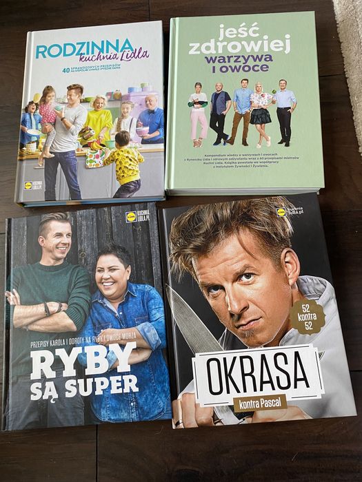 Książki z Lidla sprzedam