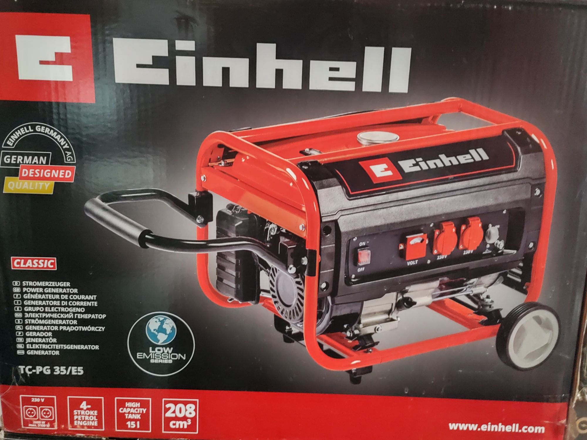 Генератор Einhel TC-PG 35/E5