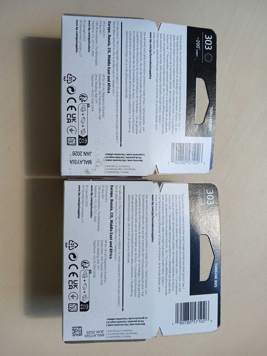 Оригінальні картриджі для принтера HP 305, 304, 303