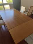 Mesa Extensivel Madeira Cerejeira + 4 Cadeiras
