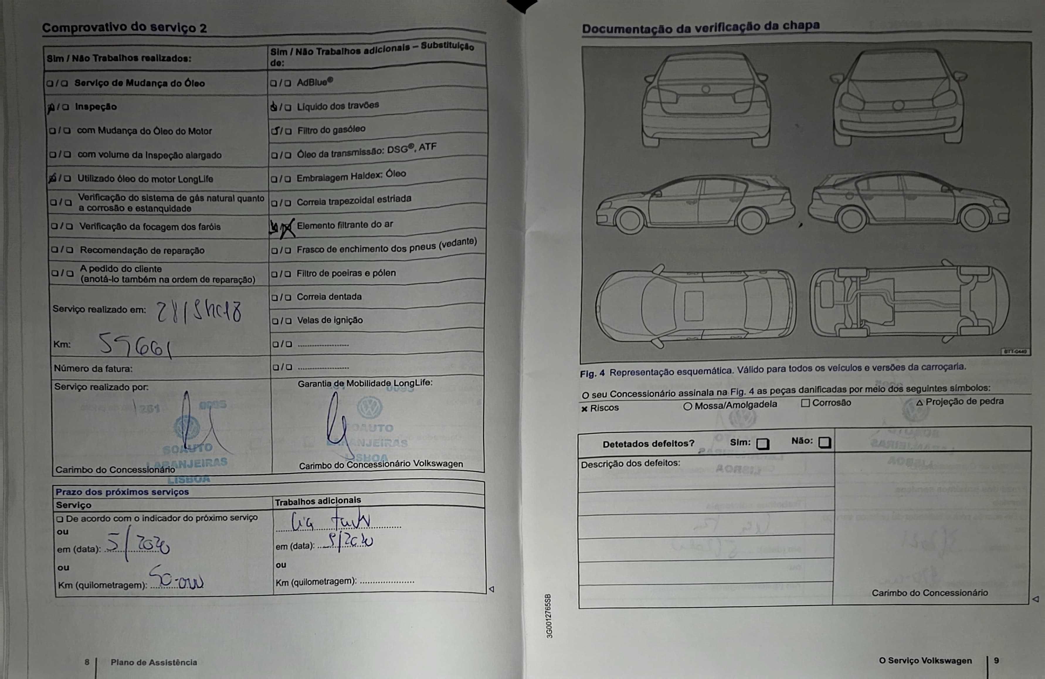 VW Golf tdi estimado