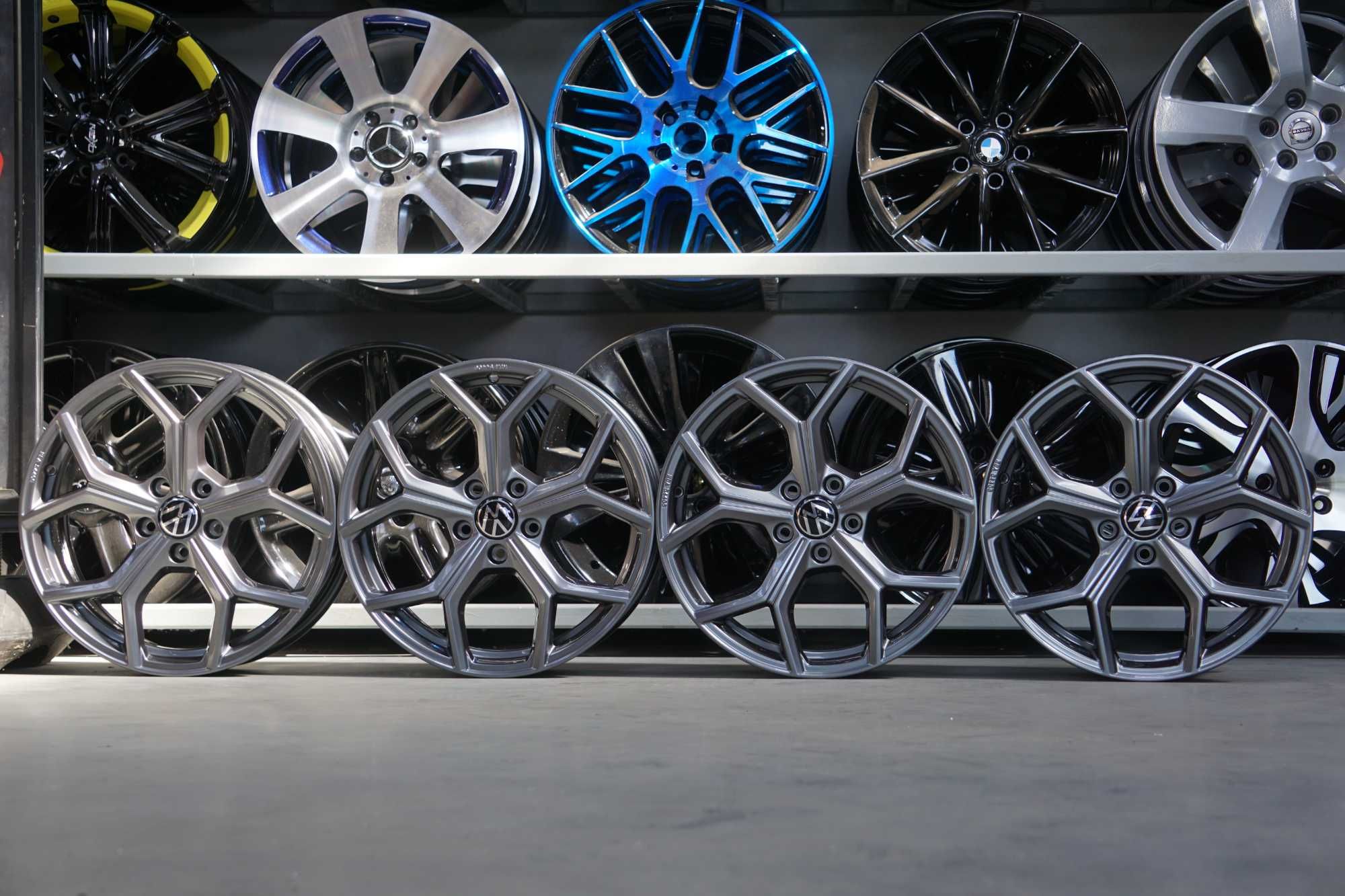 Alufelgi oryginał VW Golf 8, Tiguan 5x112 7,5Jx18 et51 cb57,1 grafit