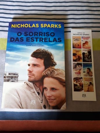 Livro o Sorriso das Estrelas - Nicholas Sparks