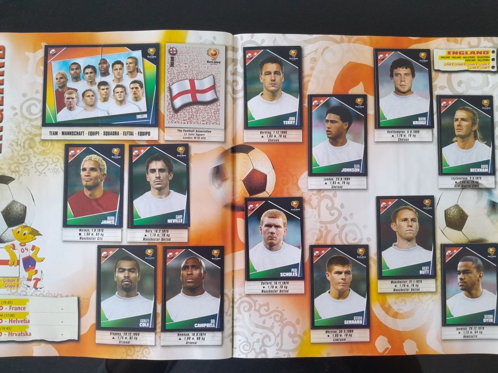 Caderneta euro 2004 completa