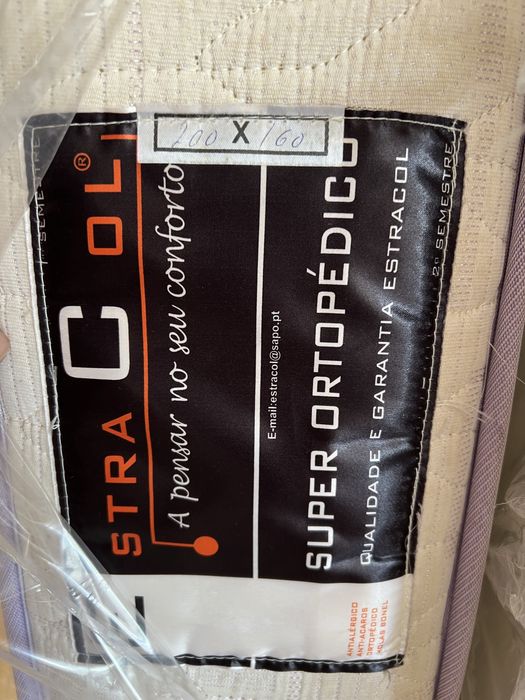 Colchão EstraCol 200 × 160 – Super Ortopédico