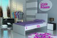 Łóżko dziecięce,dla dziecka,kryształy L.Princess V5 180x80 DOWÓZ 0ZŁ