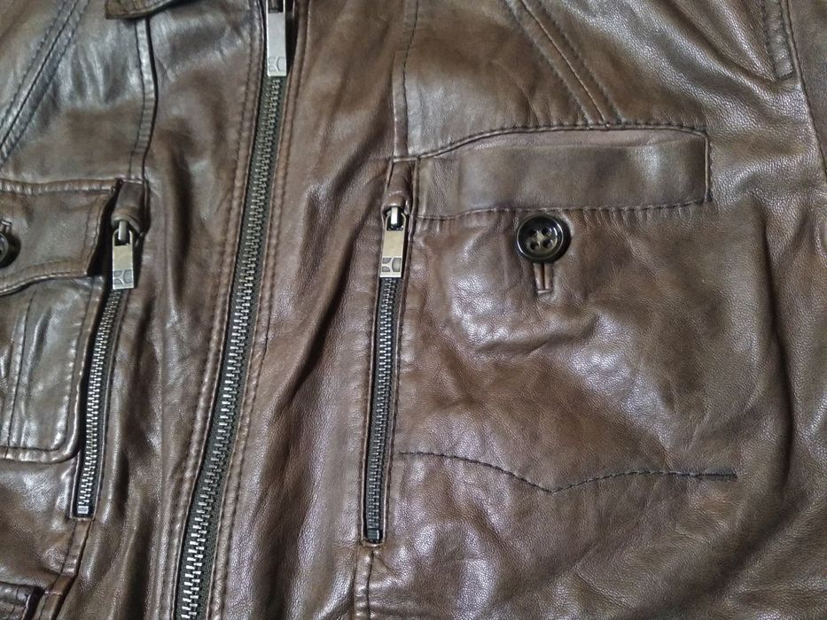 Kurtka skórzana HUGO BOSS ORANGE Jimi-W r.50 skóra jagnięca bomber