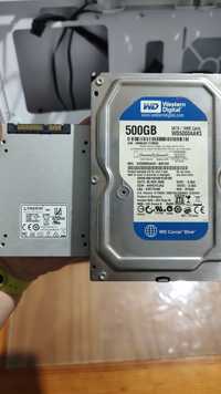 SSD 120gb Kingston + HD 500gb WD