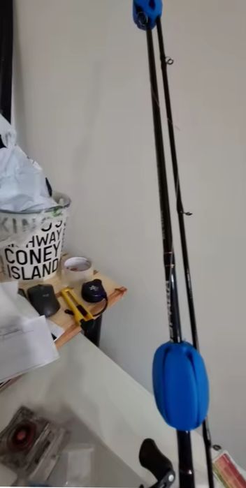 Klips do wedki organizer na wędki 2 kule do  spiecia wędek