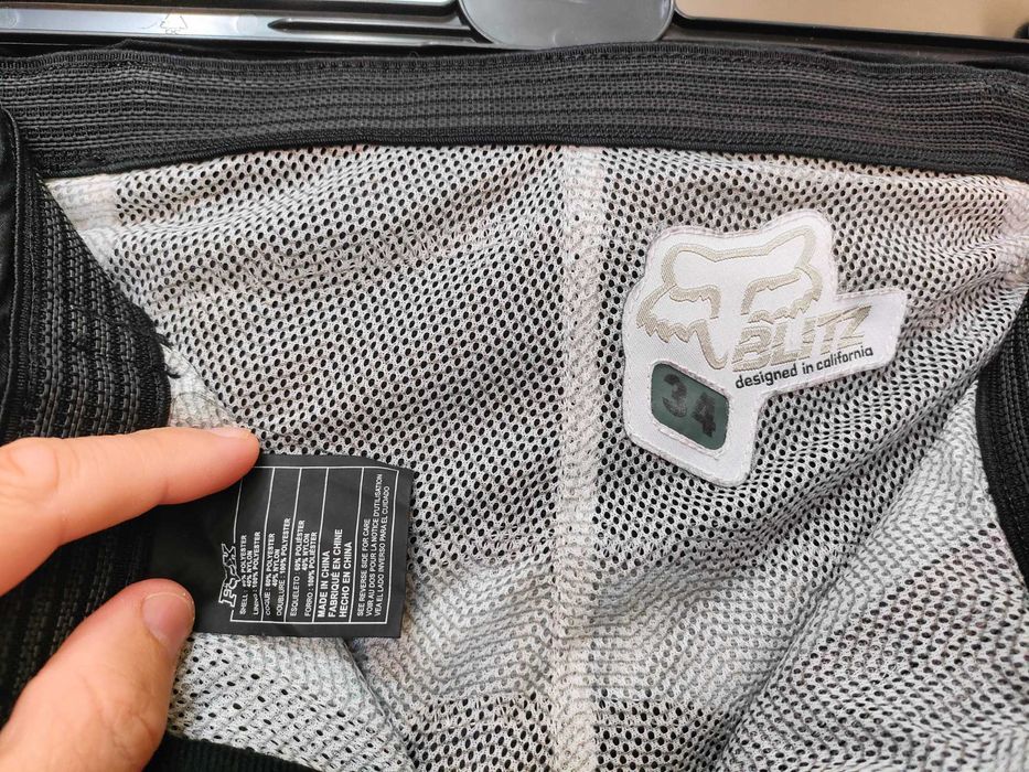 FOX WEAR мото-вело Шорты FOX BLITZ Чёрный T-30/34/оригинал/М-ка