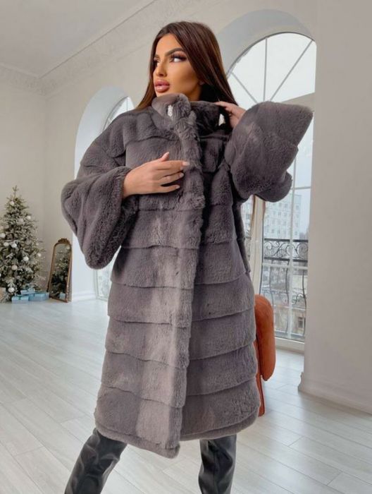 Шуба, шубка з екохутра