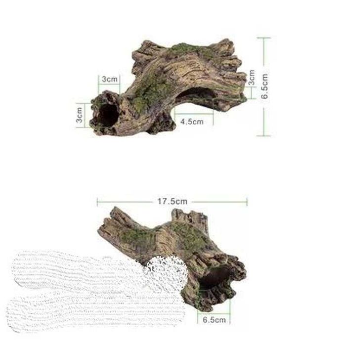 Декорация для аквариумов деревянные украшения hide ceramics hygger...