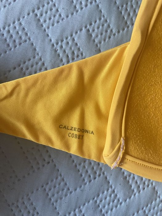 Biquini amarelo calzedonia