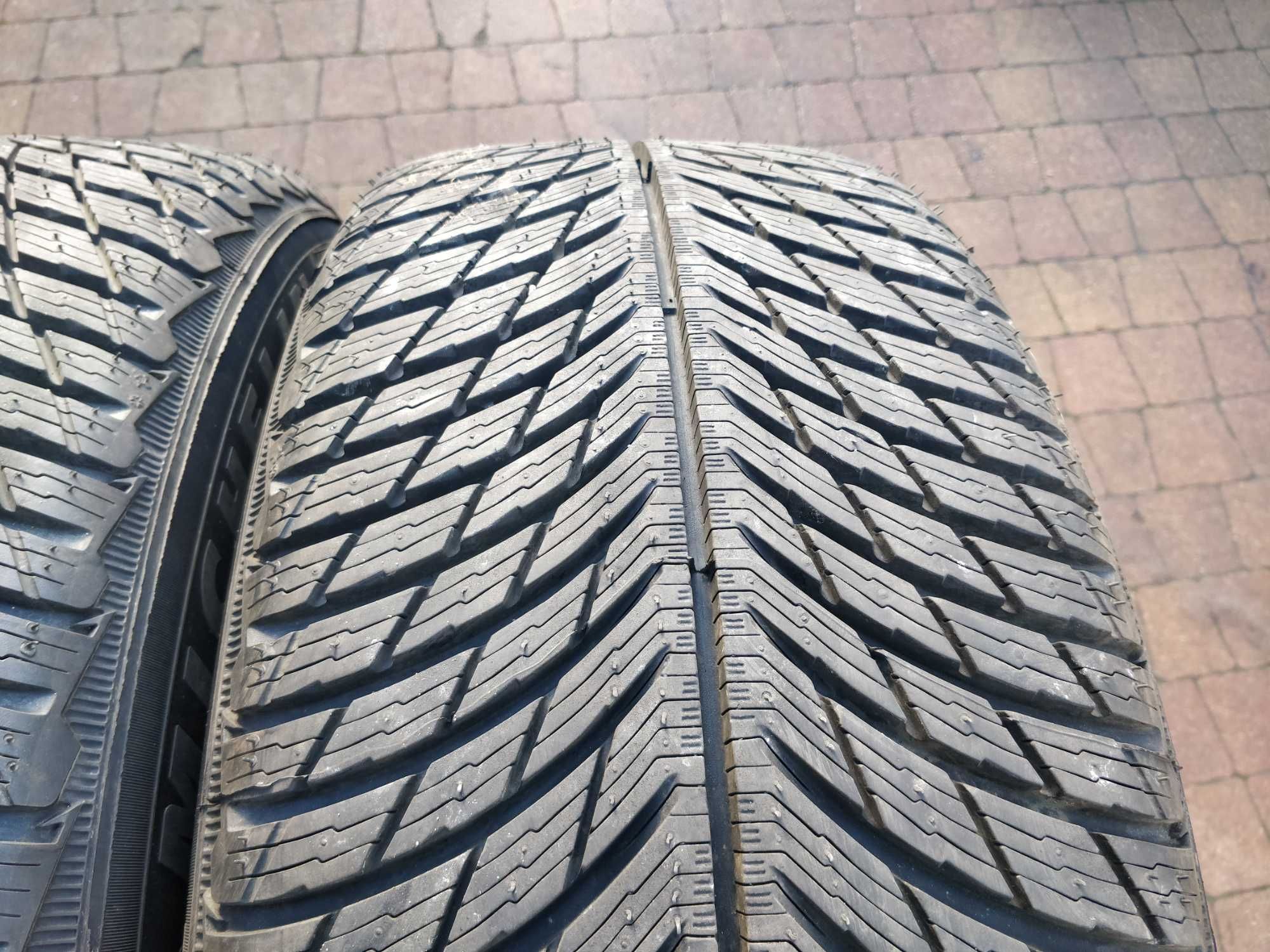 3372 Opony zimowe 235/55/18 Michelin jak nowe 8.3mm 2023r cena za 2szt