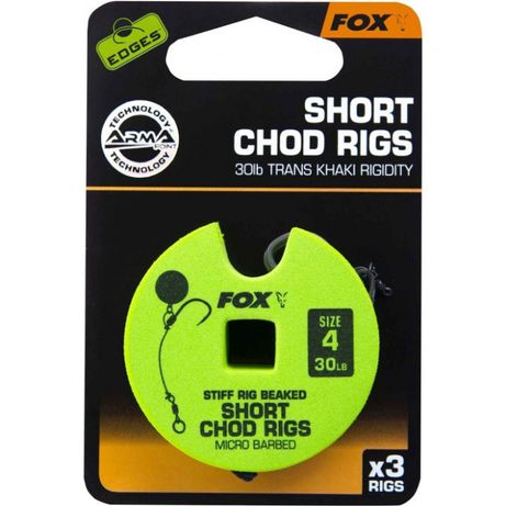 Fox Edges Stif Chod Rig Short x3