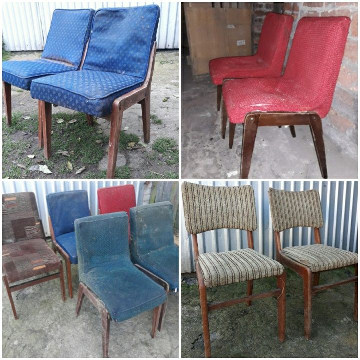 Krzesła Aga i inne prl