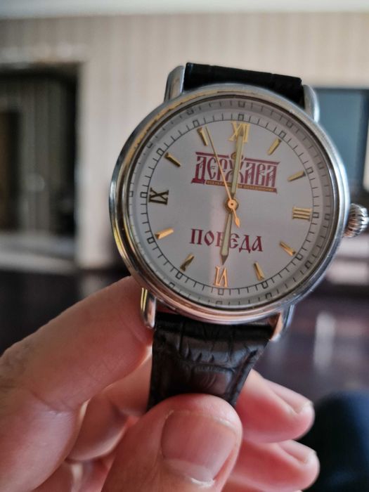 Наручные винтажные часы ДЕРЖАВА,ПОБЕДА