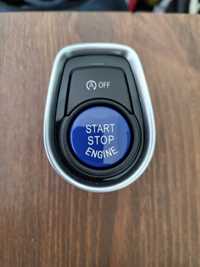 Botão Start Stop BMW - Azul