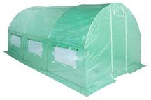Tunel foliowy 2,5x5x2m. Zielony tunel ogrodowy