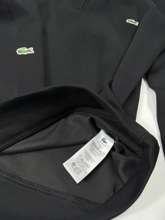 Розпродаж!!! 1/3 | Zip lacoste | Колір: Чорний