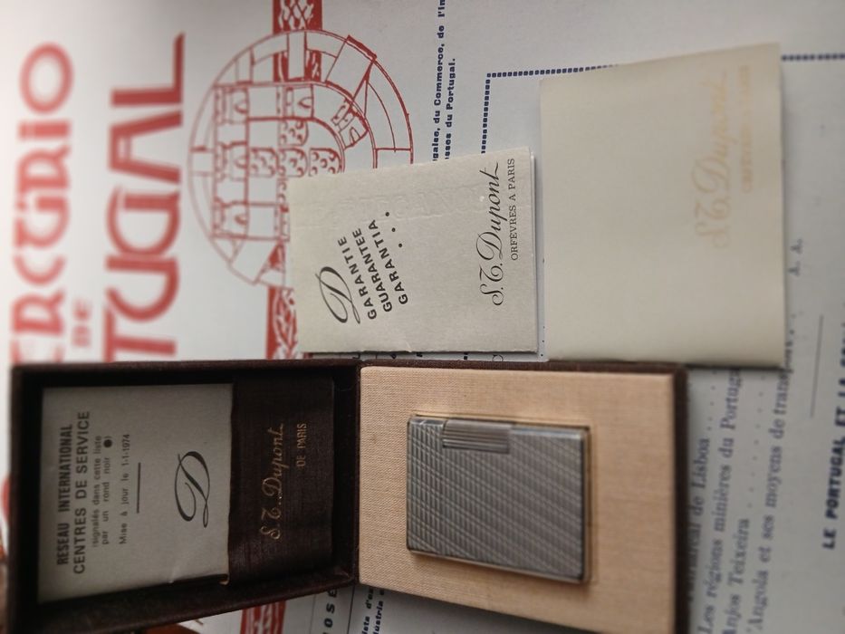 Isqueiro Dupont antigo