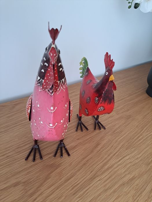 Conjunto Galo e Galinha