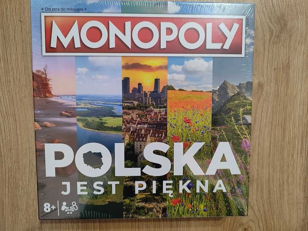 Gra Monopoly POLSKA JEST PIĘKNA nowa