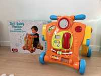 Chodzik, pchacz interaktywny baby walker 2w1 smiki