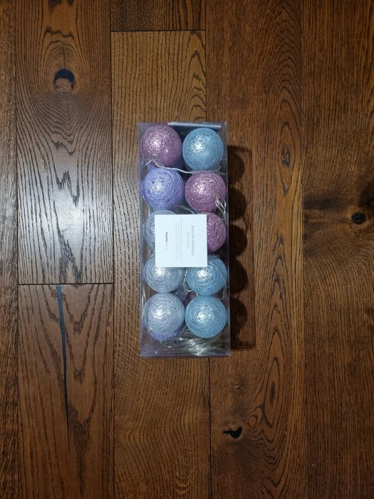 Łańcuch świecący / Cotton Balls 6m