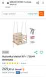 Huśtawka drewniana Mamoi