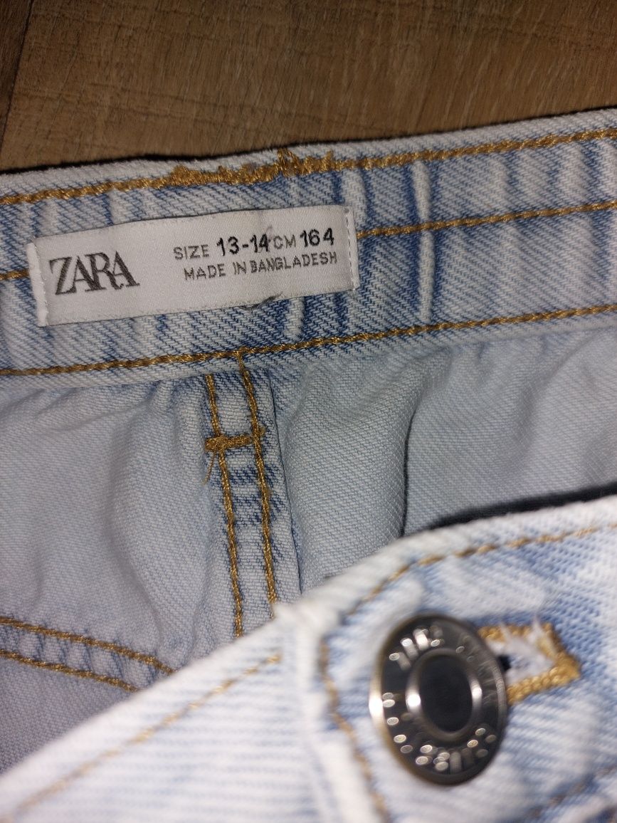 Zara jeans. Spodnie. Rozm. 164. 13-14 lat.