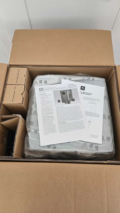 JBL Control 50 Black – zestaw głośników – NOWE na gwarancji!