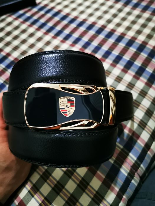 Cinto Porsche de fivela automática
